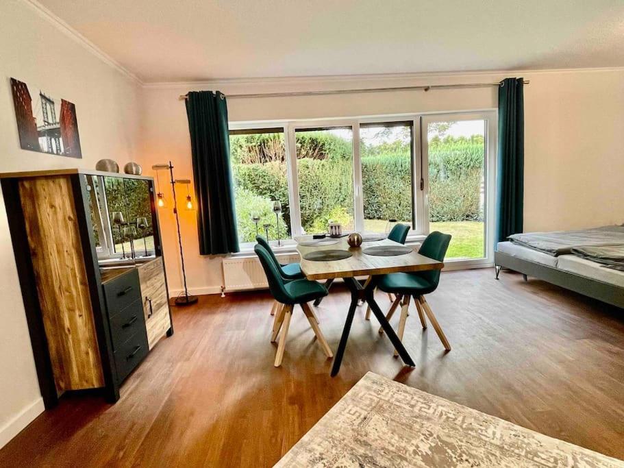 Studioappartement Mit Privatgarten In Ruhiger Wohnsiedlung Ноймюнстер Екстер'єр фото