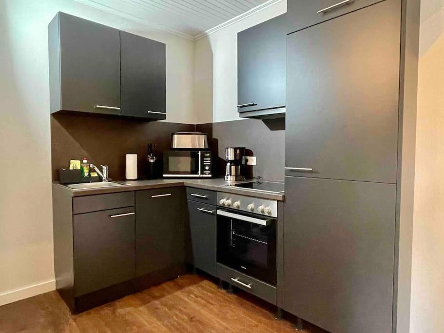 Studioappartement Mit Privatgarten In Ruhiger Wohnsiedlung Ноймюнстер Екстер'єр фото