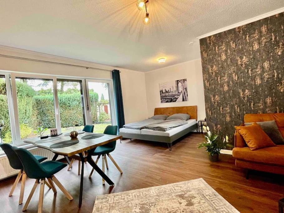 Studioappartement Mit Privatgarten In Ruhiger Wohnsiedlung Ноймюнстер Екстер'єр фото
